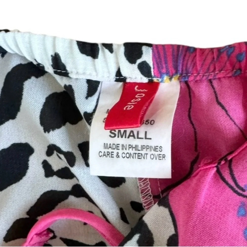 Josie Natori Silky Floral Pajama Set